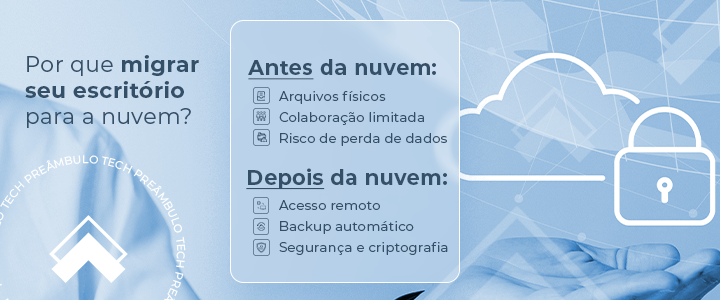 Vantagens da migração para a nuvem: comparação entre o antes e o depois para escritórios jurídicos