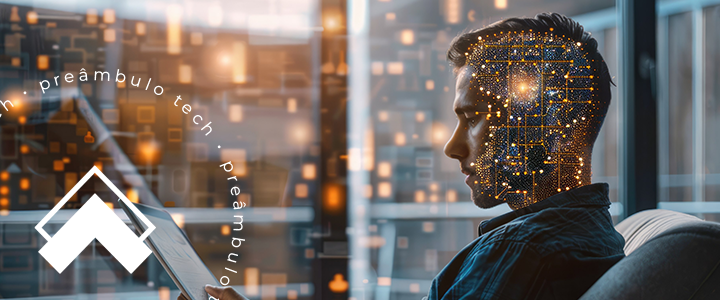 Advogado analisando dados com Business Intelligence no jurídico